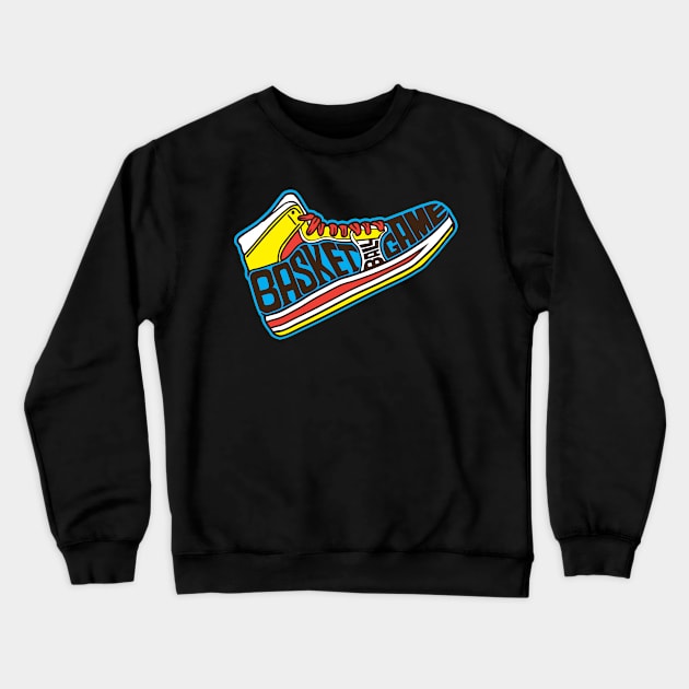 Basketball Game Sneaker Crewneck Sweatshirt by saigon199x